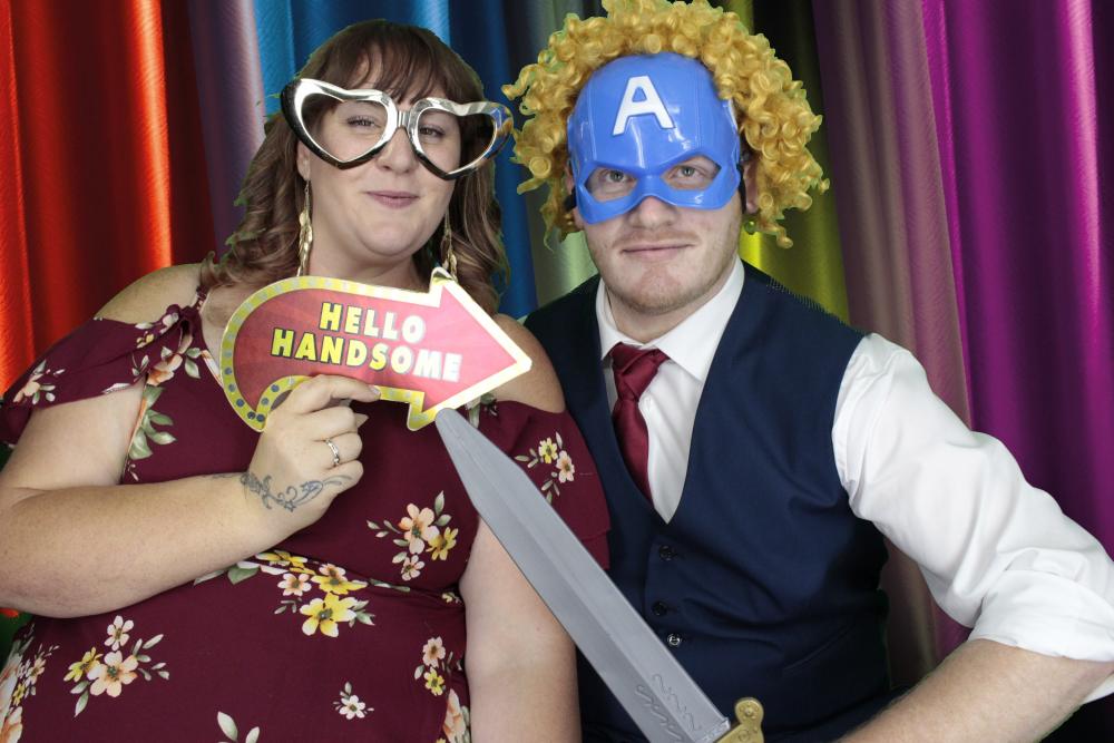Natalie & Marc | View more photos from the event at gallery.myphotoboothexperience.co.uk/u/MyPhotoBoothExperienceLtd/Natalie-Marc